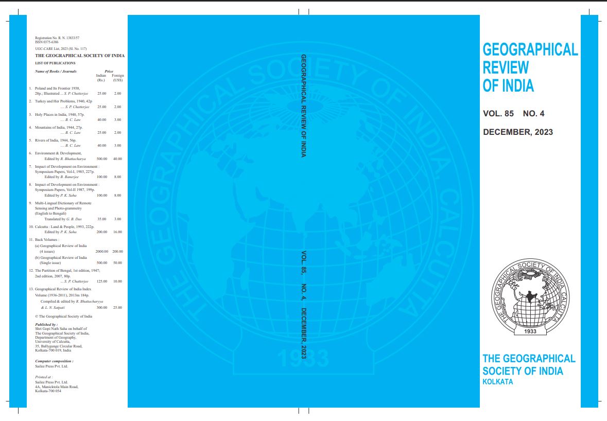 VOL. 85 NO. 4 DECEMBER, 2023